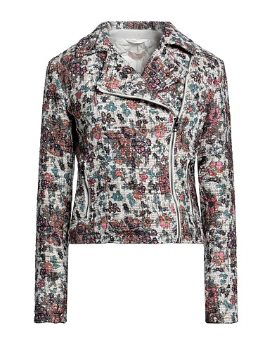 LIU •JO Biker jacket White 100% Polyester