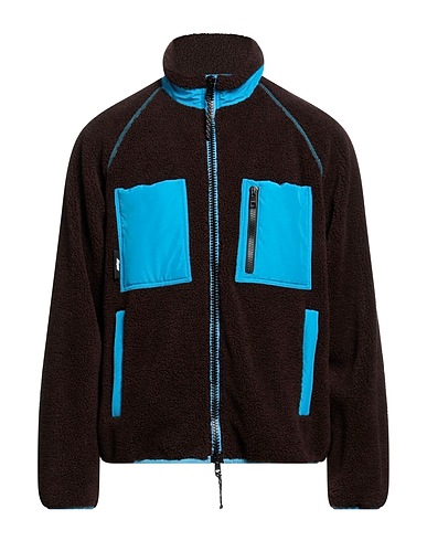 MSGM Jacket Dark brown 52% Acrylic, 48% Polyester
