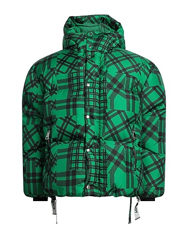KHRISJOY パファージャケット グリーン ポリエステル 100%