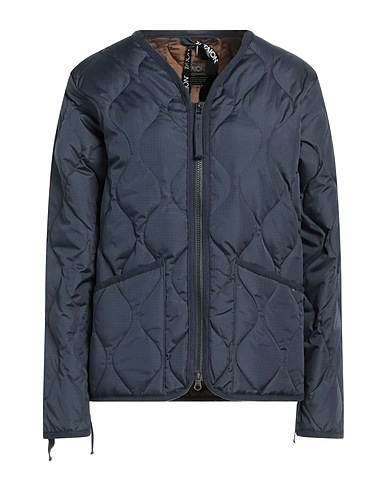 TAION パファージャケット ネイビー ポリエステル 100% / コットン