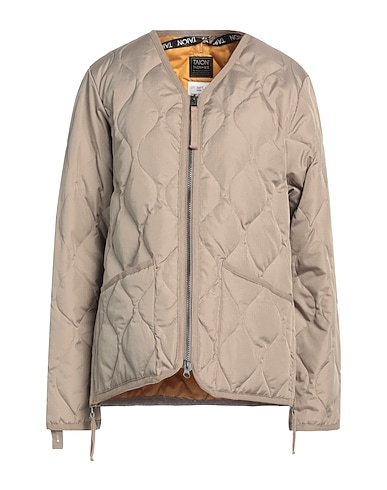 TAION Shell jacket Sand 100% Polyester, Cotton