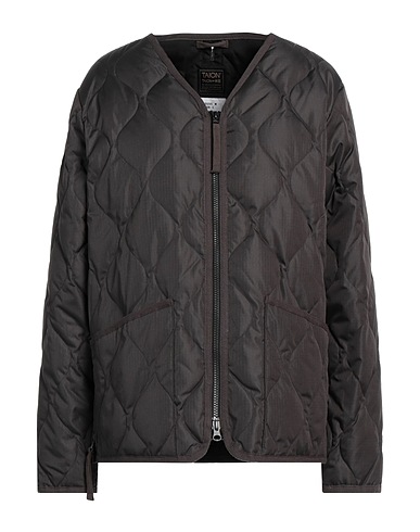 TAION Shell jacket Charcoal 100% Polyester, Cotton