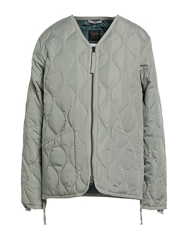 TAION Shell  jacket Sage green 100% Polyester, Cotton