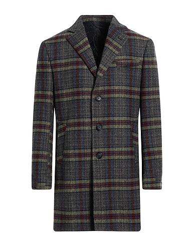 LOST IN ALBION Cappotto Blu notte 39% Lana, 26% Poliestere, 16% Cotone, 14% Poliammide, 5% Altre Fibre