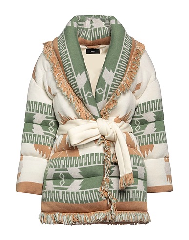 ALANUI Shell jacket Ivory 100% Virgin Wool