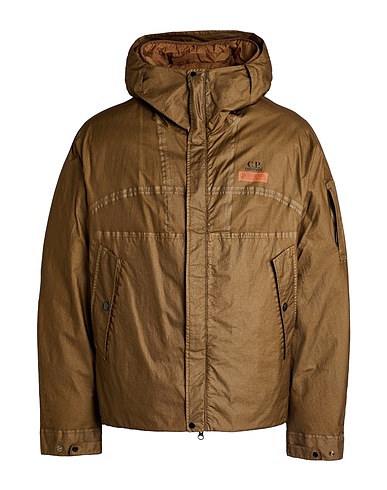 C.P. COMPANY Shell jacket Khaki 100% Polyamide