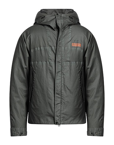 C.P. COMPANY Shell jacket Military green 100% Polyamide