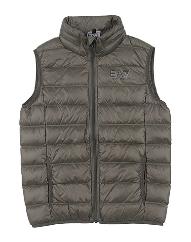 EA7 Gilet Military green 100% Polyamide