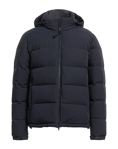 ASPESI Shell jacket Midnight blue 86% Polyamide, 14% Elastane