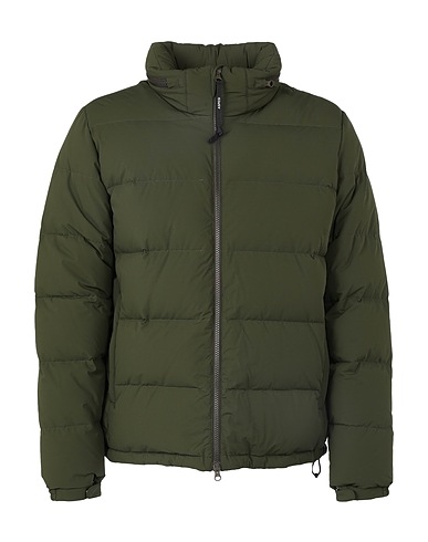 ASPESI Shell jacket Military green 86% Polyamide, 14% Elastane