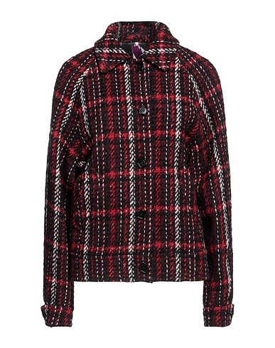 MARNI Coat Red 80% Virgin Wool, 14% Polyamide, 6% Mohair wool, Viscose
