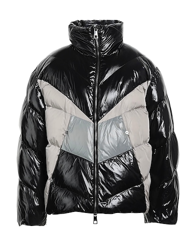NEIL BARRETT Shell jacket Grey 100% Polyamide