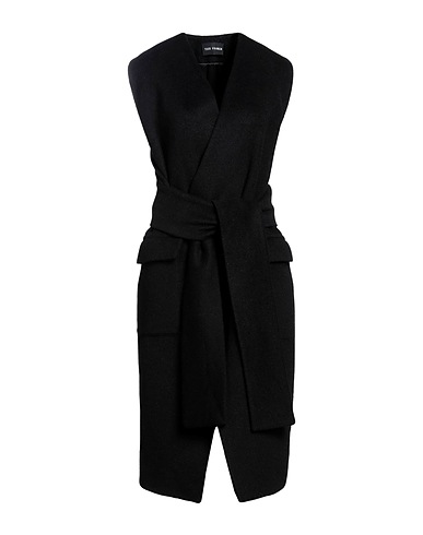 TOOS FRANKEN Cappotto Nero 45% Lana di alpaca, 35% Lana Vergine, 20% Poliammide