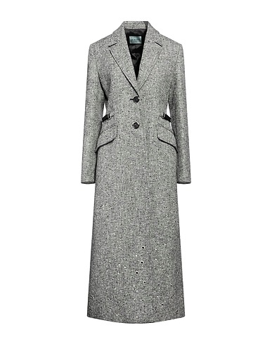 DURAZZI Coat Black 96% Virgin Wool, 3% Polyamide, 1% Elastane, Wool, Lambskin