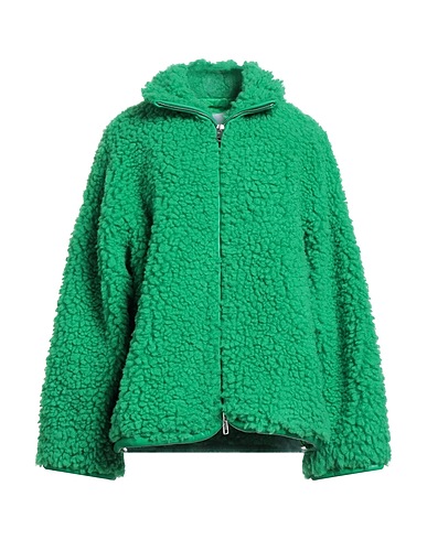 STAND STUDIO Teddy Coat Verde 100% Poliestere