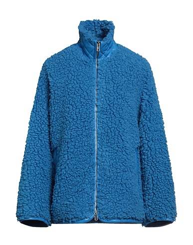 STAND STUDIO Teddy Coat Blue 100% Polyester
