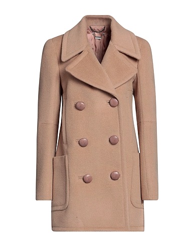 STELLA McCARTNEY Coat Sand 100% Wool