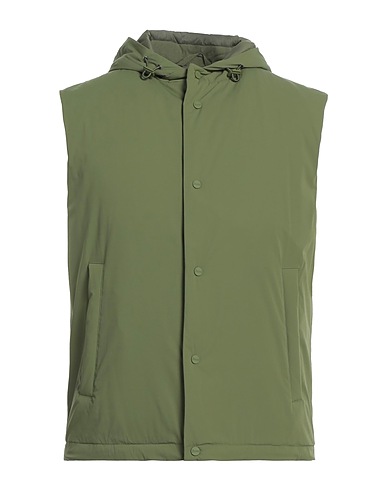 HERNO Jacket Military green 86% Polyamide, 14% Elastane, Polyurethane