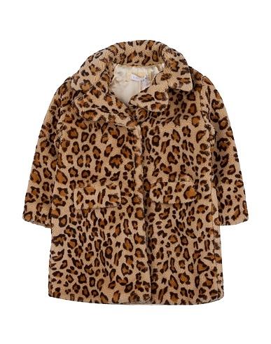 MONNALISA Teddy Coat Beige 100% Polyester