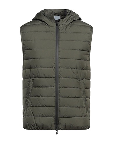 PEOPLE OF SHIBUYA Piumino Verde militare 100% Poliestere