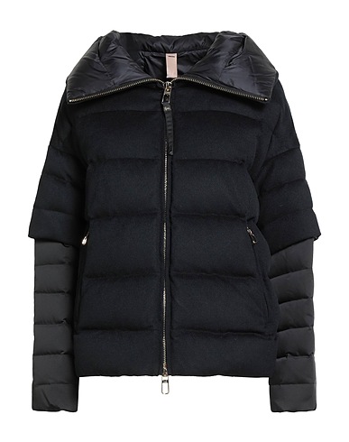 DUNO Shell jacket Black 42% Wool, 40% Viscose, 18% Polyester