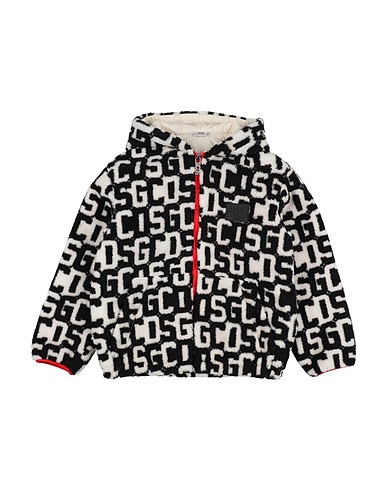 GCDS MINI Kunstpelz Schwarz 100% Polyester