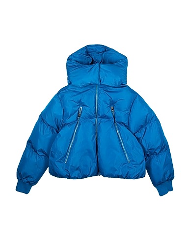 MM6 MAISON MARGIELA Shell jacket Azure 100% Nylon, Polyester, Cotton, Elastane