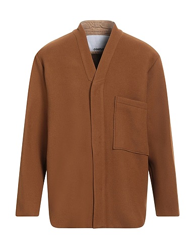 COSTUMEIN Coat Brown 75% Virgin Wool, 25% Polyamide