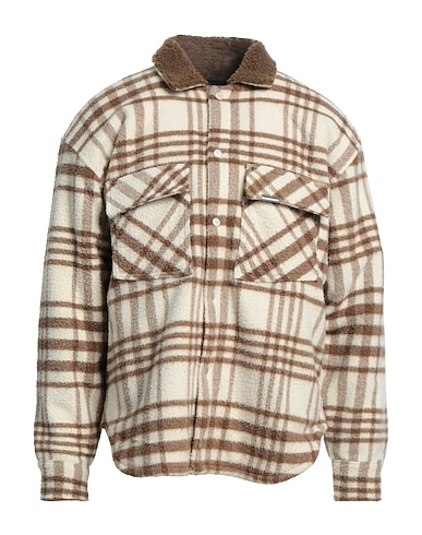 REPRESENT Jacket Sand 57% Virgin Wool, 22% Wool, 14% Polyamide, 7% Polyester