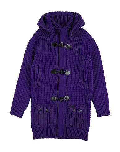 BARK Cappotto Viola 80% Lana, 20% Poliammide