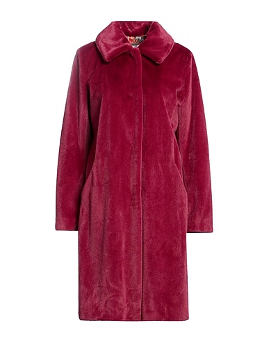 GUESS Teddy Coat Garnet 100% Polyester
