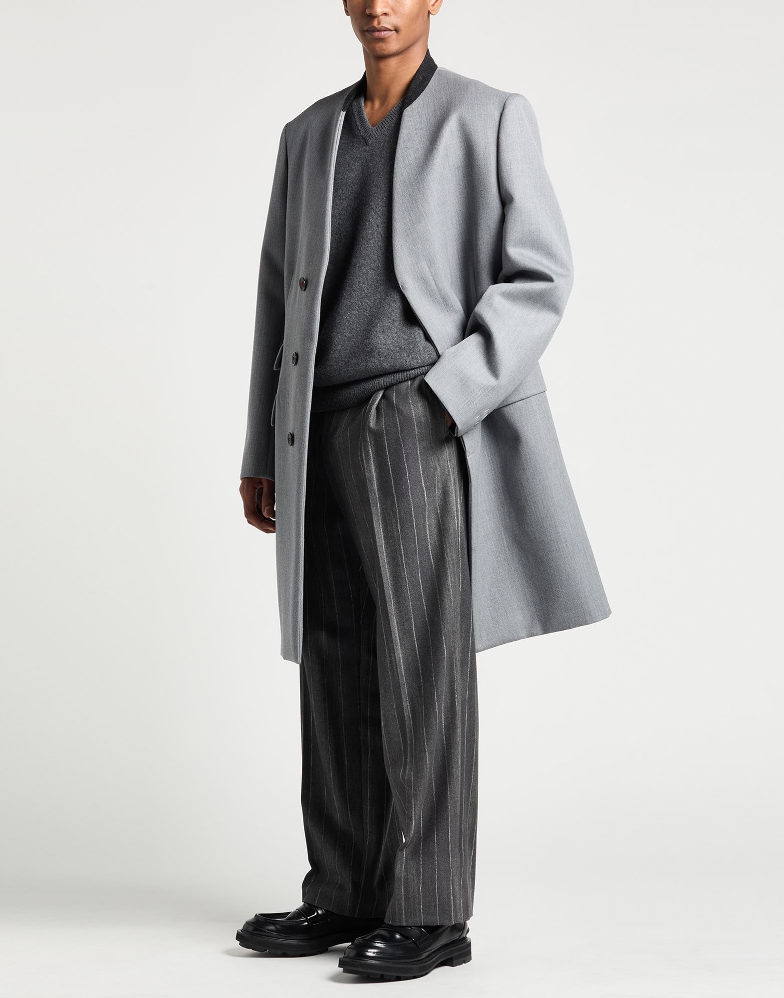 MAISON MARGIELA コート＆ブルゾン | コート グレー メンズ | YOOX