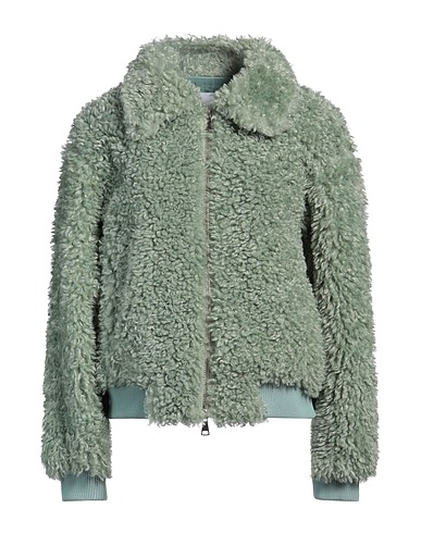 ISABELLE BLANCHE Paris Teddy Coat Verde 100% Poliestere