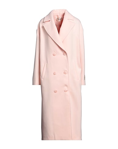 HINNOMINATE Caban e doppio petto Rosa chiaro 85% Poliestere, 12% Viscosa, 3% Elastan