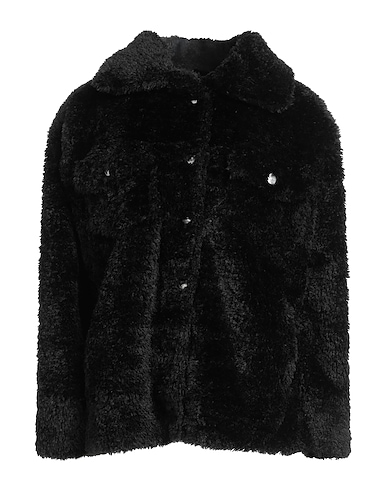 HINNOMINATE Kunstpelz Schwarz 100% Polyester