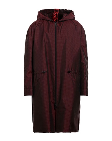 FENDI Full-length jacket Burgundy 100% Polyester