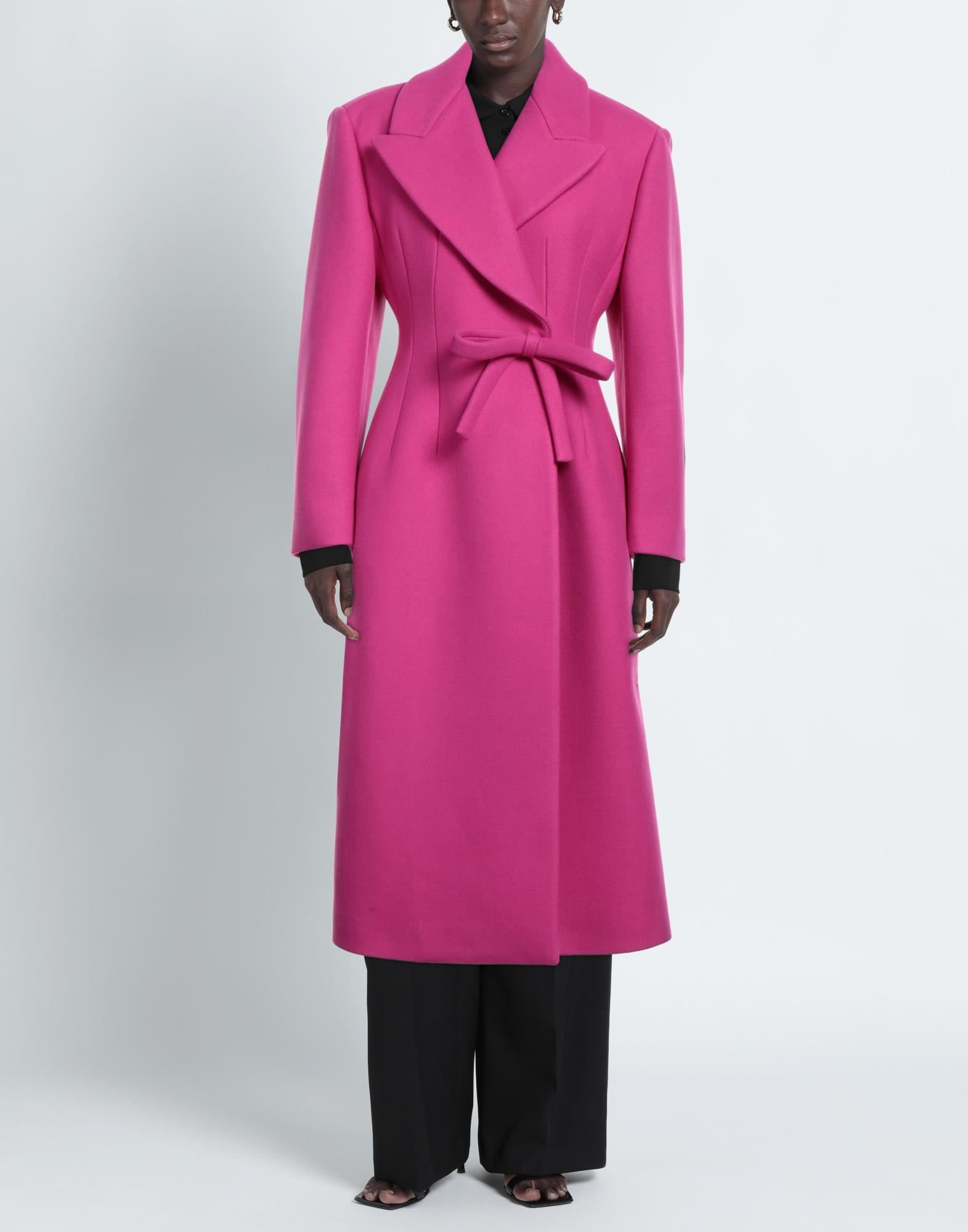 PINK PP COLLECTION | Fuchsia Women's Double Breasted Pea Coat | YOOX