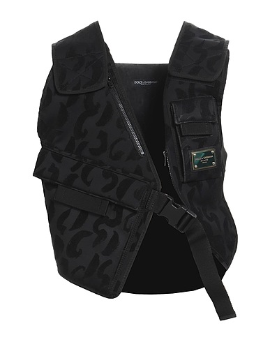 DOLCE&GABBANA Jacket Black 100% Polyester, Polyamide