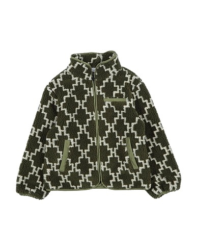 MARCELO BURLON Kunstpelz Militärgrün 54% Acryl, 46% Polyester