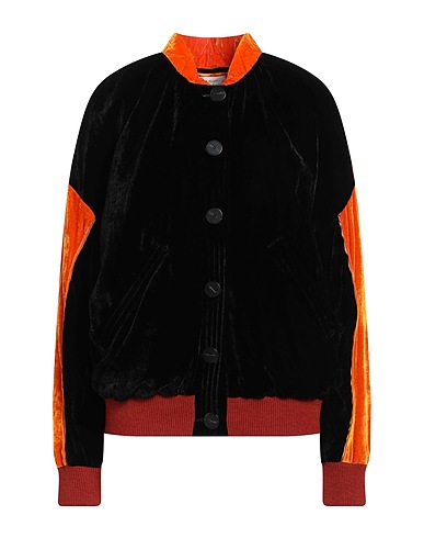 FORTE_FORTE Bomber Black 73% Viscose, 27% Polyamide