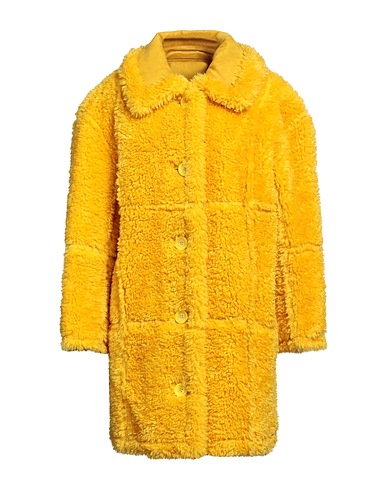 STAND STUDIO Teddy Coat Giallo 100% Poliestere