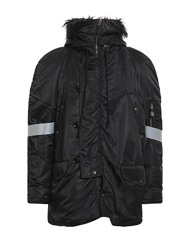 MM6 MAISON MARGIELA Coat Black 100% Polyamide