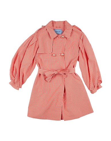 MIMISOL Double breasted pea coat Orange 65% Cotton, 35% PES - Polyethersulfone