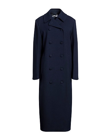 MVP WARDROBE Coat Navy 72% Polyester, 26% Viscose, 2% Elastane