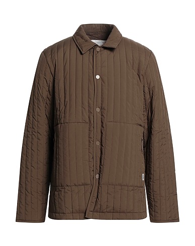 RAINS Piumino Khaki 100% Poliestere