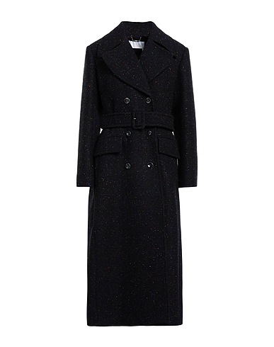 CHLOÉ Coat Midnight blue 79% Virgin Wool, 21% Silk