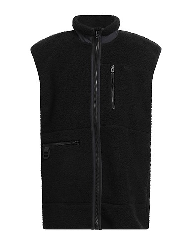 RAINS Kunstpelz Schwarz 100% Polyester