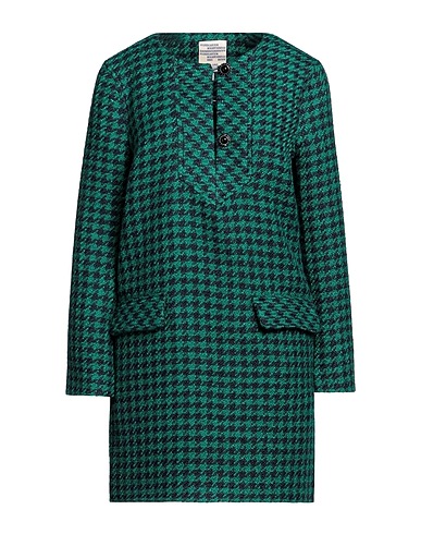 BAUM UND PFERDGARTEN Short dress Green 50% Recycled polyester, 50% Polyester