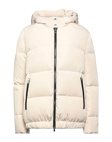 ELEVENTY Shell  jacket Cream 100% Polyester