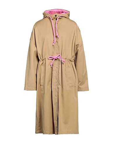 MSGM Full-length jacket Sand 100% Cotton